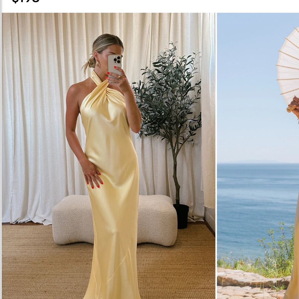 Show Me Your Mumu Jasmine Halter Maxi Dress